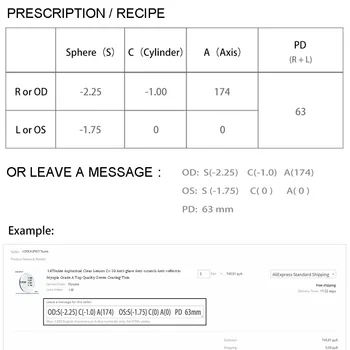 1.56 1.61 1.67 1.74 Indeksas Optinis Trumparegystė Presbyopia Recepto Asferiniai Akinių Lęšiai Vieną Viziją HMC CR39 Derva