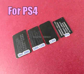 Lable Sony PS4 1000 1100 1200 2000 korpusas su Lukštais Slim Black Atgal Pažymėti Žyma, Įklijuokite Lipduką Etiketės Playstation 4 PS4 Konsolės