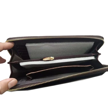 Retro natūralios Odos piniginės Dieną sankabos krepšys vyrų kortelės turėtojas piniginės verslo užtrauktuku piniginės monetos rankinėje mados mobiliojo telefono krepšys