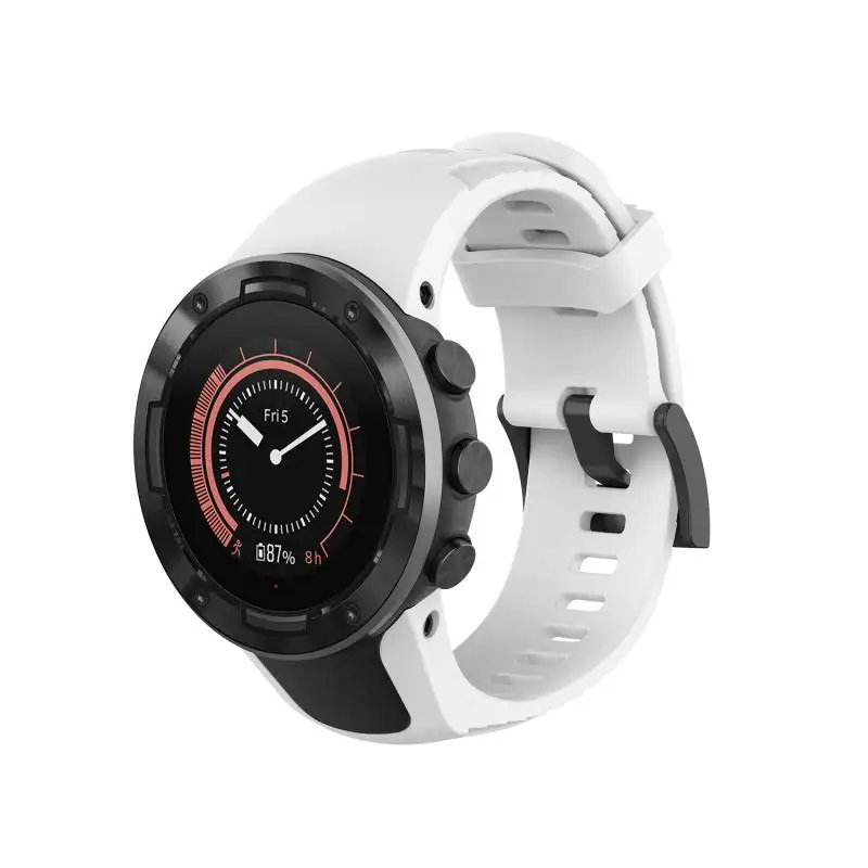 Silikono Dirželis Suunto 5 Watch Band Fitneso Apyrankė Lauko Sporto Smart Žiūrėti Suunto 5 Apyrankę spalvinga Priedai