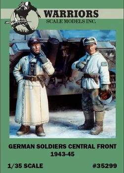 1/35 antrojo pasaulinio KARO vokiečių Kareivių Centrinio Fronto 1943-45 (2 Dervos Duomenys/Set,nr. bakas) Kariai #35299