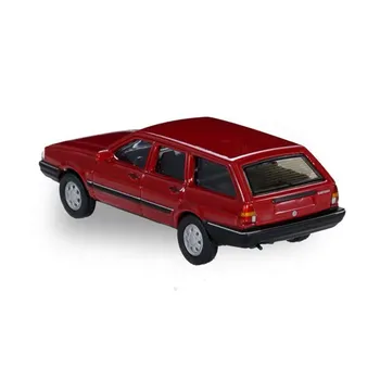 1:64 VW Santana Sedanas Raudona Diecast Modelio Automobilių