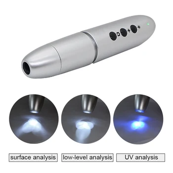 100X WIFI Odos Analizatorius USB ar Bevielės Zoom Skaitmeninis Mikroskopas su LED ir UV spindulių Poliarizuotos Šviesos Analizė Grožio Salonas Odos Detektorius