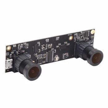 1080P Dvigubo Objektyvo USB Kameros Modulis Aptina AR0330 1920x1080 mjpeg 30 kadrų per sekundę Stereo Kamera, Biometrinių 