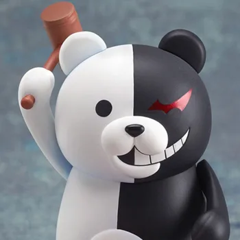 10CM Kawaii Monocuma Žaislas Monokuma Black & White Bear Veiksmų Skaičius, Animacinių filmų Gyvūnų Skaičius Kalėdų Dovanos Vaikams