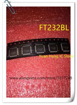 10VNT/DAUG FT232BL FT232BM FT232 LQFP32 USB serijos lustas NAUJAS