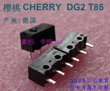 10vnt/daug pagaminta iš vokietijos VYŠNIŲ DG2 T85 black dot pelės mikro jungiklis pelės mygtuką aukso lydinio kontaktai 0.74 N