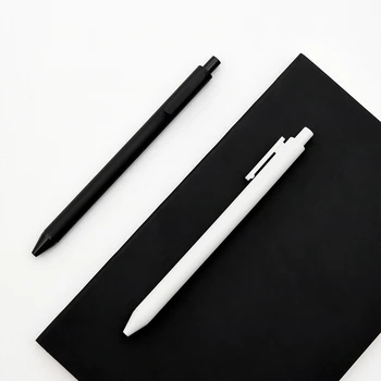 10vnt Xiaomi KACO Gelio Rašiklis, 0,5 mm, Juodos Spalvos Rašalo Šerdelėmis ABS Plastiko Rašiklis Rašyti Ilgis 400MM Sklandžiai nurodo kitaip Biuro Tyrimas