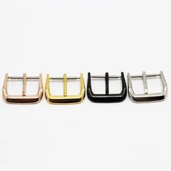 10VNT Žiūrėti Pin Sagtis Watchbands Pakeitimo Silver Black Rose Gold Priedai 8mm 10mm 12mm kaip 14mm 16mm 18mm 20mm 22mm
