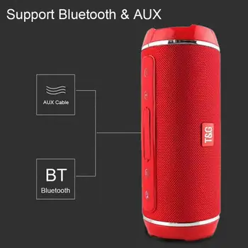 116C TWS Vandeniui Nešiojamą Bevielį Bluetooth Speaker 10W Stereo Lauko žemų dažnių Garsiakalbis