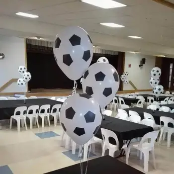 130pcs Futbolo Balionų Girliandą Arch Rinkinio Tema Latekso Folija Helio Oro Ballon Gimtadienio Dekoracijos
