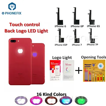16 Spalvų Touch Kontrolės LED Logo Šviesos 