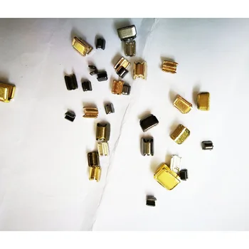 160pcs/lot3#5#8#10#sidabro aukso juoda bronza mišrios spalvos U-formos ilgą Europos viršutinis užtrauktukas kamštis remonto accessories2083