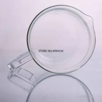 1Pc/ 500 1000 2000ml Stiklo stiklinė su rankenėle Chemijos stikliniai Indai