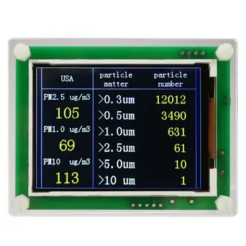 2.8 Colių Buitinių Dulkių Jutiklis LCD Ekranas KD2.5 Skaitmeninis Didelio Jautrumo Modulis Teikiantys Tikslią Oro Kokybės Jutiklis