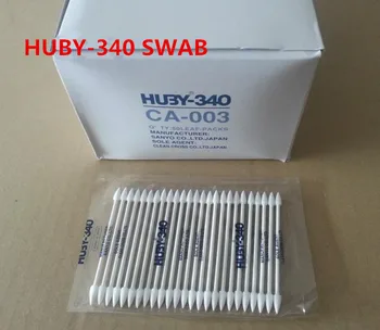 20 pakuočių (25pcs/Pak) HUBY-340 CA-003 Dual-head Popieriaus Klijuoti Valyti Dulkių Medvilnės Tamponu spausdintuvo švarus