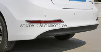 2017 2018 m. Hyundai Elantra priekiniai rūko žibintai galinis dangtelis foglights apdaila, automobilių Stiliaus Eksterjero chromo apdaila komplektuojamoji dalis