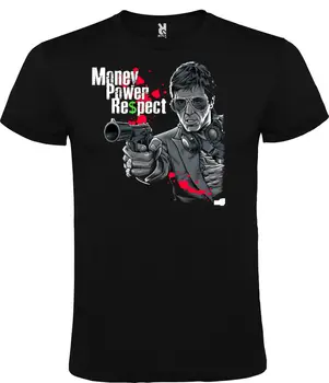 2019 Mados Karšto Camiseta Al Pacino Scarface Pinigų Maitinimo Marškinėliai Maglietta Marškinėliai