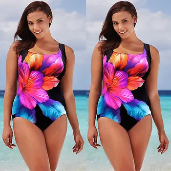 2019 Plius Dydis Moterų Seksualus maudymosi kostiumėlį Paplūdimio Vienas Gabalas Push Up Paminkštintas Bikini maudymosi Kostiumėliai, moteriški Maudymosi Kostiumas Monokini Bikini