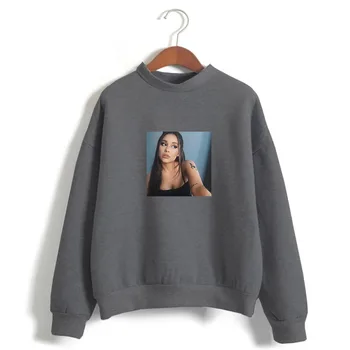 2020 Ariana Grande kawaii sekso modelis atspausdintas moterų Medvilnės trumpomis Rankovėmis hoodies Viršuje Harajuku stiliaus ins