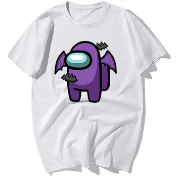 2020 m., Naujas Video Žaidimas Mada Tarp Mūsų Gpgb marškinėliai vyriški Marškinėlius Moterims Vasaros trumpomis Rankovėmis Animacinių filmų Tee Unisex Drabužių Streetwear