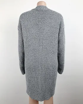 2020 m., susagstomi megztiniai, Vilnos moterys storos šiltos žiemos megztiniai moterų laisvas minkštų susagstomų megztinių outwear džemperiai apkarpytos cardigan trui