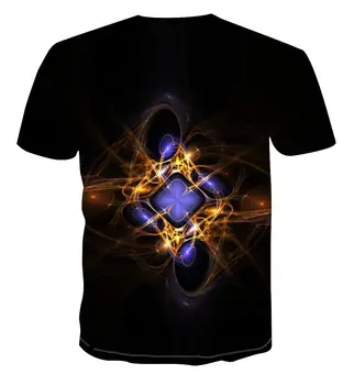 2020 naujas 3D spausdinimo t-shirt vyrų mados elementas T-shirt Gatvės Megztinis marškinėliai laisvalaikio mada top marškinėliai