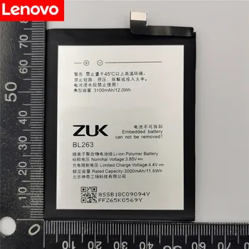 2020 naujas Lenovo 3100Mah BL263 Originalios Baterijos Pakeitimo, kad 
