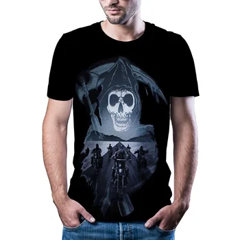2020 naują 3D siaubo klounas t-shirt vyrams / moterims, hip hop, gatvės stiliaus T-shirt cool vyrų viršuje klounas 3D atspausdintas T-shirt xxs-6xl