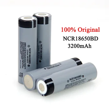 2020 Originalus Naujas NCR18650BD 3200mAh 18650), 3,7 V ličio Įkraunama baterija 10A biudžeto įvykdymo patvirtinimo Žibintuvėlis