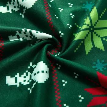 2020 Šeimos Atitikimo Pižamos PJs Nustatyti, Žalia Eglutė Vaikams Sleepwear Naktiniai Drabužiai Šeimai Atrodo Kalėdų Pižama Visą Šeimos Mamytė Mane