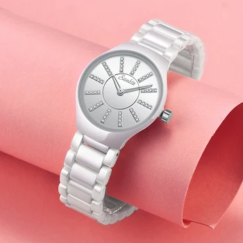 2021New Prekės Apyrankės, Laikrodžiai Moterims, Prabangūs Krištolo Suknelė Rankiniai laikrodžiai Laikrodis Moterų Mados Atsitiktinis Kvarco Žiūrėti Reloj Mujer