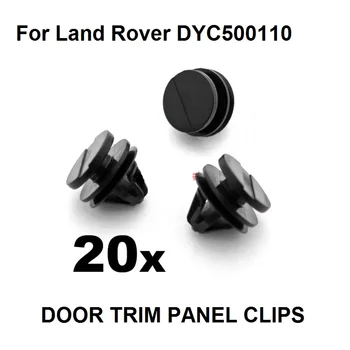 20x Šildomi Durų, Slenksčio & Ratų Arkų Išpjovimas Apdaila Įrašą - For Land Rover DYC500110