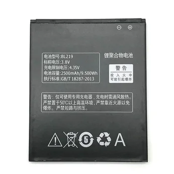 2500mAh BL219 mobiliojo Telefono Baterija Lenovo A768T A850+ A880 A889 A890E A916 S810T S856 Telefono