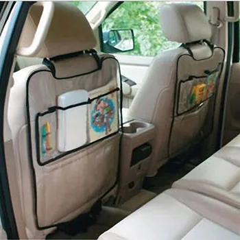 2vnt automobilio sėdynės nugaros apsauga padengti PVC automatinė spardyti koja purvinas saugojimo trinkelėmis, automobilių universalus vaikai anti-žaisti mat