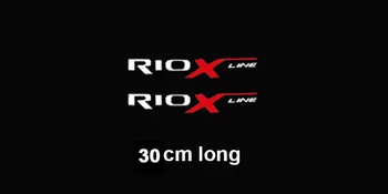 2vnt/daug automobilių kėbulo lipdukas, lipdukai, lipdukas, Skirtas Kia RIO RIO X LINE