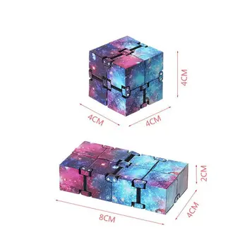 2x2x2 Magic Cube stalo Žaidimas Žaislas Infinity Mini Piršto EDC Nerimas Įtempių Blokai Suaugusiųjų Vaikų Vaikų Juokingas Žaislas