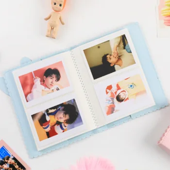 3 Colių Polaroid Foto Albumo Mini Momentinį Vaizdą Atveju Saugojimo Fujifilm Instax Kino 8 Cute Bunny Instax Albumą Fotografia