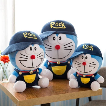 30-50cm Animacinių filmų Anime Doraemon Katė Pliušiniai Žaislai Minkštas Mėlynos Riebalų Lėlė, Vaikams, Dovanų Mielas Gyvūnų iškamšų Pagalvę Kambario Dekoro Dropshipping
