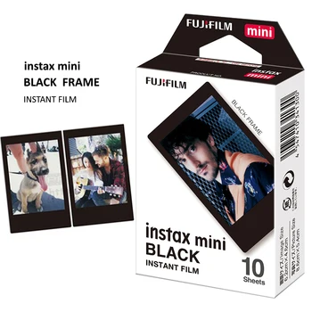 30 Lapų Originali Fujifilm Instax Mini Juodas Rėmas Kino Momentinių Mini 11, 7s, 8, 90, 70, 25, 50, Foto Kamera, SP-1/2