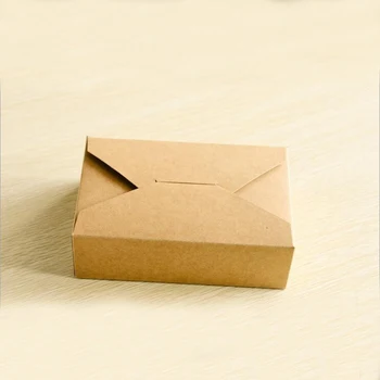 300pcs 19.5x12.5x4cm Paketas, Kraft Popierius Dovanų Dėžutė Pakuotės Ekranas Box Dovanų Dėžutės Vestuvių/juvelyriniai dirbiniai/saldainiai/maisto produktų Laikymo Dėžutė