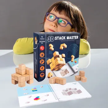 3D Cube Sklandžiai Erdvinių Logika Mokymo Švietimo Žaislas Y50