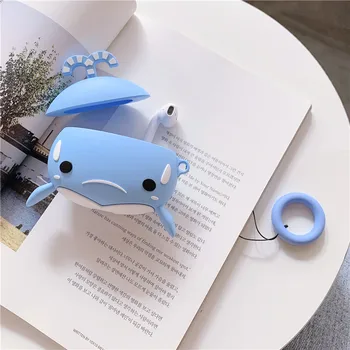 3D Mielas Animacinių filmų Mėlynasis Banginis Ausinių Bylas Dėl 