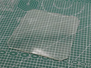 3D spausdintuvas dalys 219x219mm Borosilikatinio Stiklo plokštė Wanhao popierinės kopijavimo aparatų matricos i3 Anet A8 A6 MP Maker Pasirinkite 3D Spausdintuvai