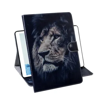 3D Vilkas Gyvūnų Spausdinti Case For Samsung Galaxy Tab S6 10.5 SM-T860 SM-T865 T860 2019 10.5 colio Apsauginė Tablet Atveju+filmas+rašiklis