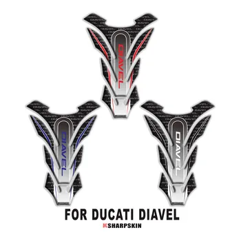 3D žuvies kaulų raštas modifikuotas kuro bako lipdukas padengti DUCATI diavel DIAVEL moto lipdukas