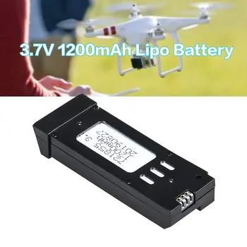 4Pcs), 3,7 V 1200mAh Lipo Baterija su Krovikliu Vienetų Kabelis E58 JY019 RC Drone Atsarginės Dalys Pakeisti Įkraunamas Baterijas KARŠTO