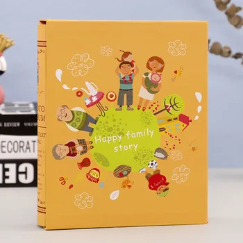 5 6 7 colių 200 Nuotraukų Šeimos Kišenės Animacinių filmų Nuotraukų Albumą Tarpo Nuotraukos Knyga Atveju Vaikas Albumą Saugojimo Vestuvių Atminties Dovana