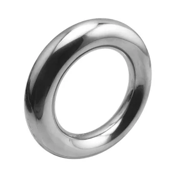 50mm nerūdijančio plieno gaidys žiedas delay spray cockring metalo kapšelį varpos žiedai, sekso žaisliukai vyrams varpos žiedas cockrings