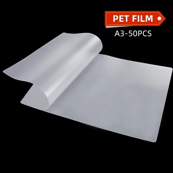 50PCS A3 formato DTF Trasnsfer Flim PET Perdavimo Filmas Tiesioginio Perdavimo Filmas Spausdinimo Mašina PET Flim